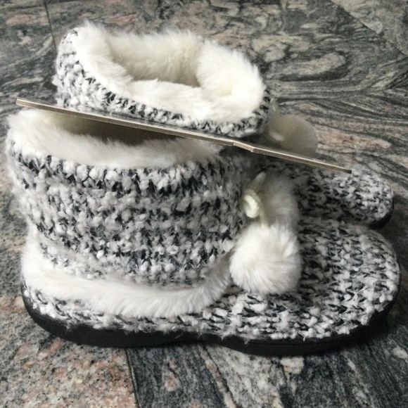 Aerosoles Womens Faux Fur Booties 